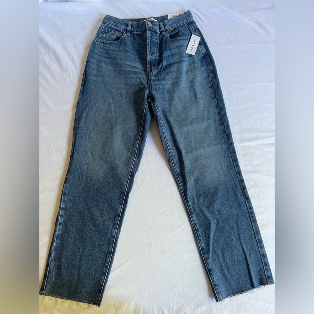 Pacsun High Rise Straight Jeans Size 26 New With Tags